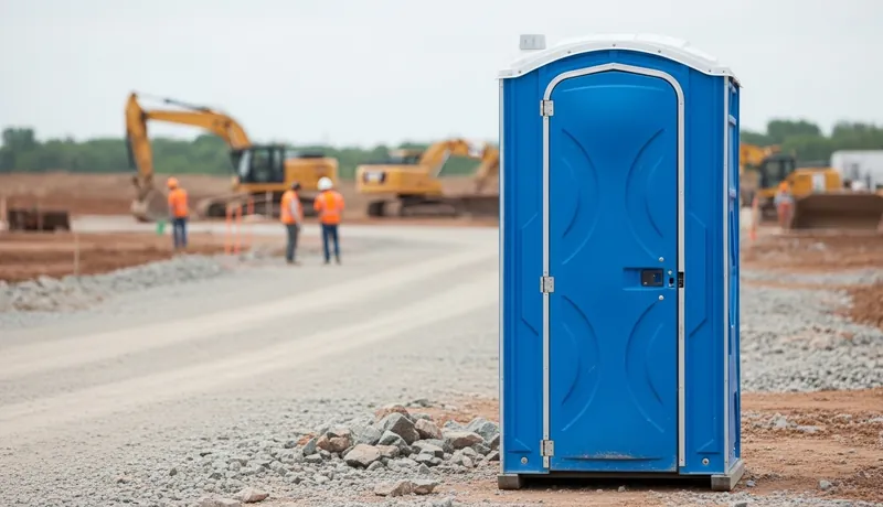 Standard porta potty in Bloomington, CA